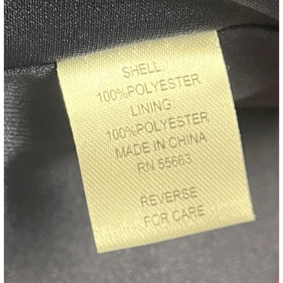 For Cynthia Navy Sheer Lined Skirt Fit & Flare Boho Birds Formal Large MSRP $68 - Picture 11 of 13